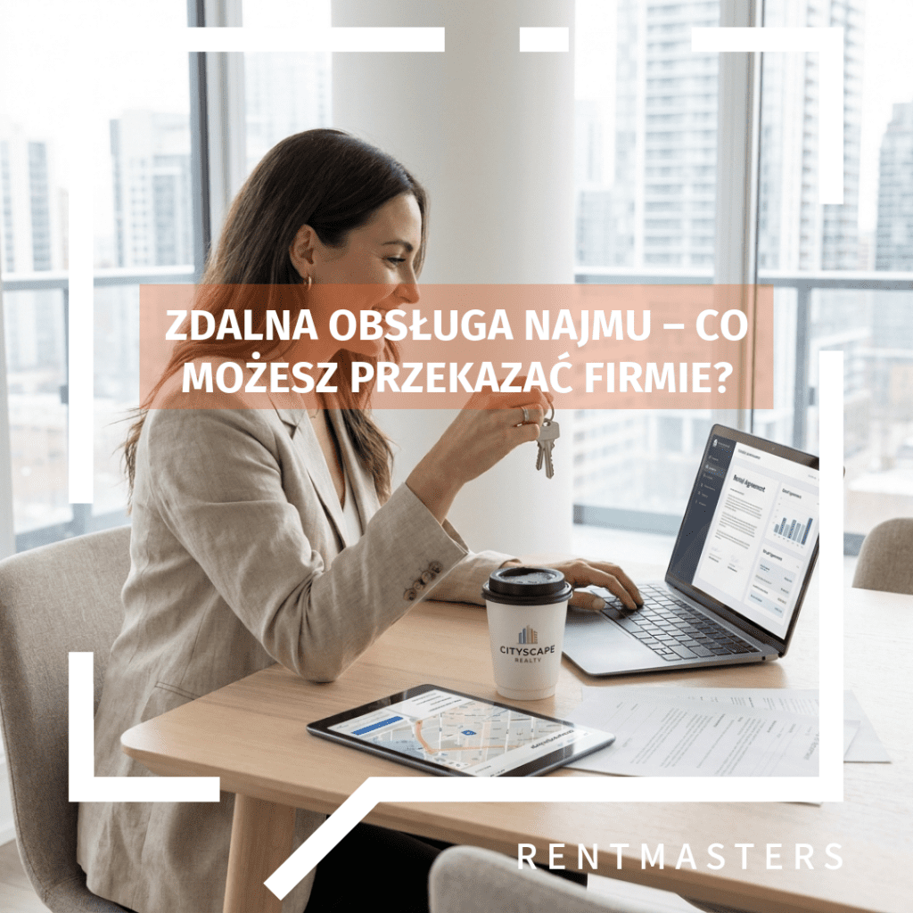 Zdalna obsługa najmu – co możesz przekazać firmie?